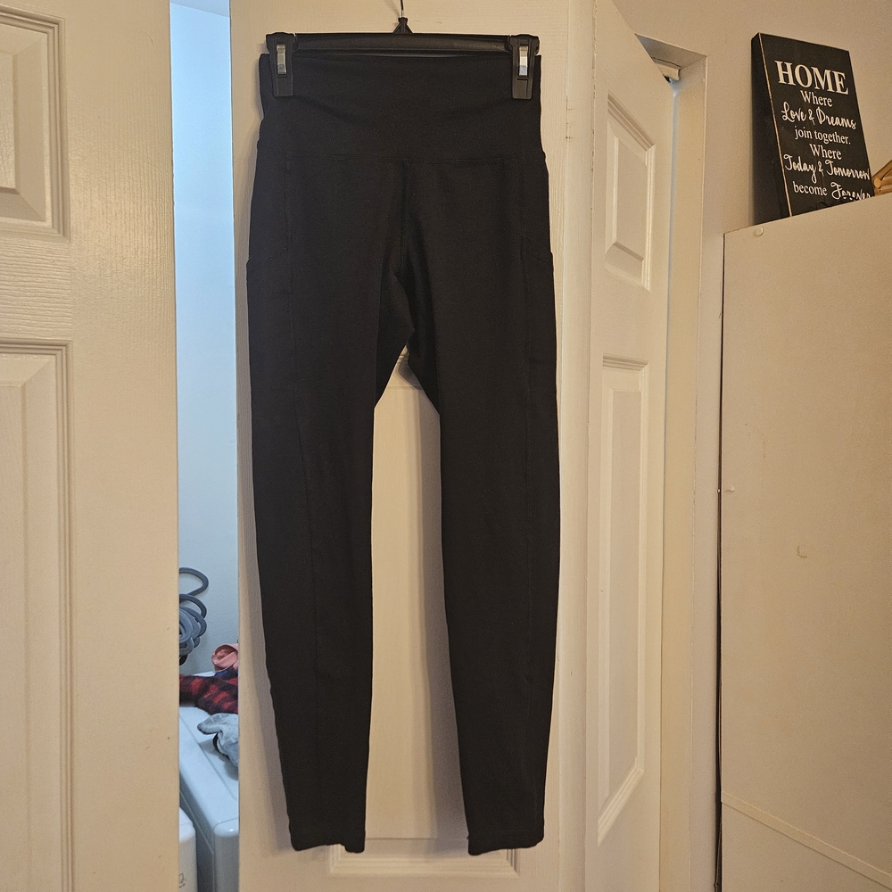 Aerie Black High-Waisted Leggings